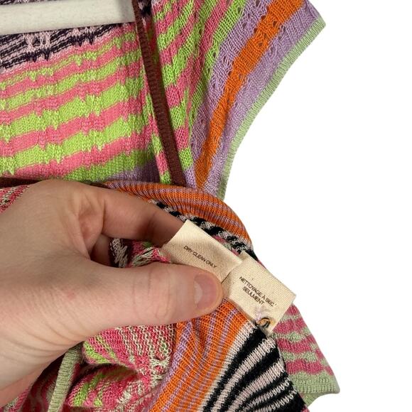 Free People ASO Hannah Montana S1E6 Striped Sweater Vest Y2K Womens Medium - Picture 6 of 7